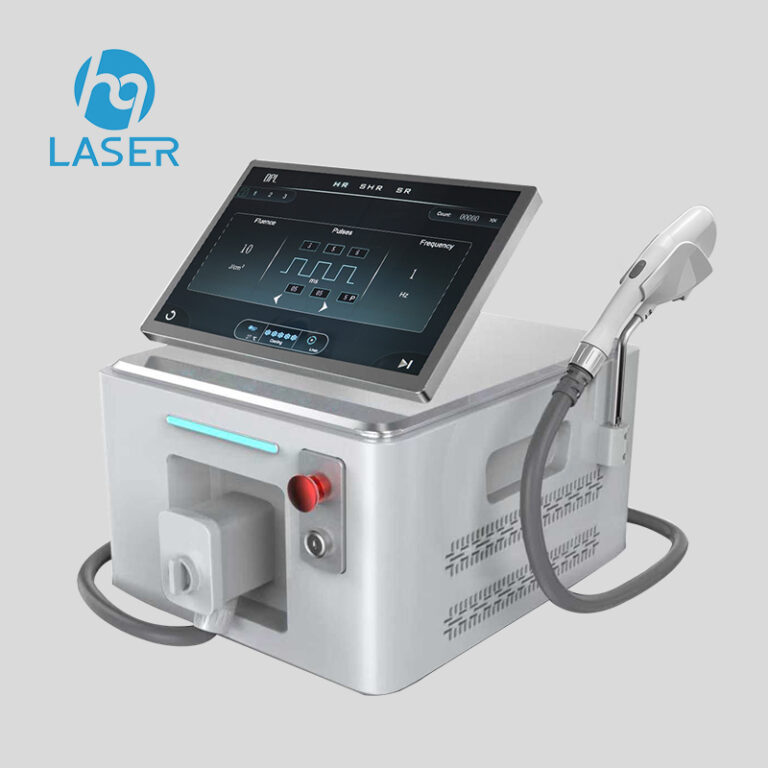 Portable 3000W DPL skin rejuvenation machine with touchscreen