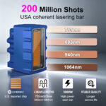 Four-Wavelength Diode Laser Module with 200 Million Shots